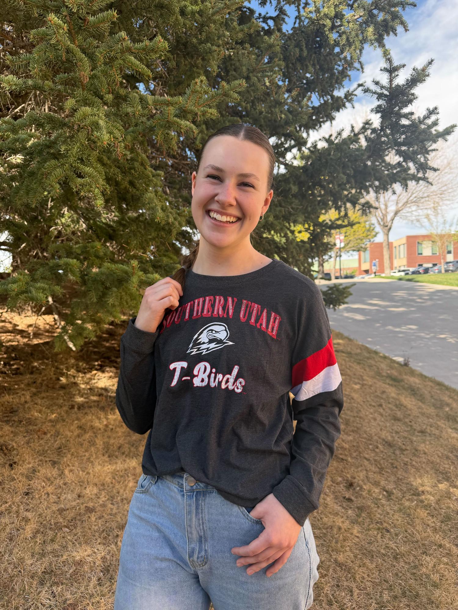 Product image 2 of 2 for COLOSSEUM WOMENS TEE S/S BLACK T-BIRDS