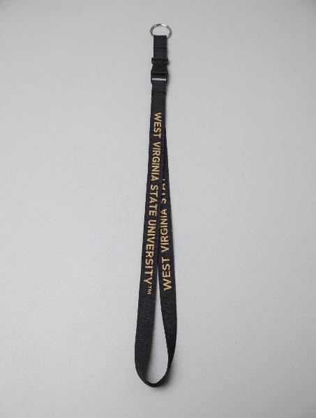 LANYARD - MCM BLK "W. VIRG. ST. UNIV"; $6.99