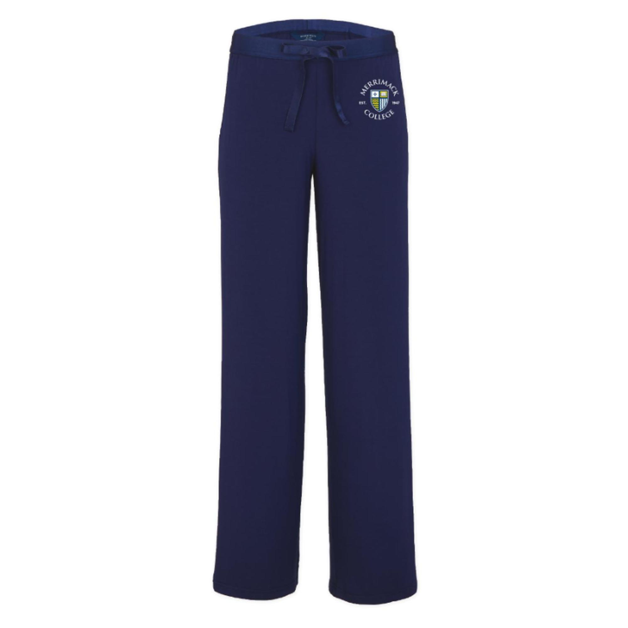 Product image 1 of 1 for Women's Bamboo Pants Navy Shield Logo