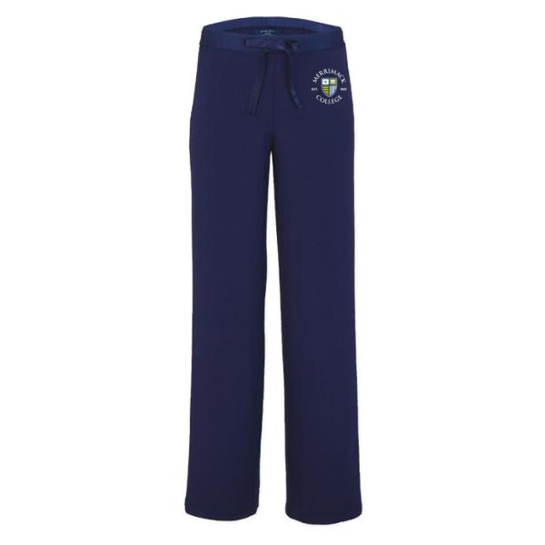 Women's Bamboo Pants Navy Shield Logo; $49.99