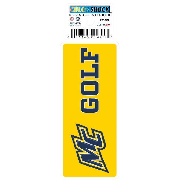 MC Golf Textured Stickers; $2.99