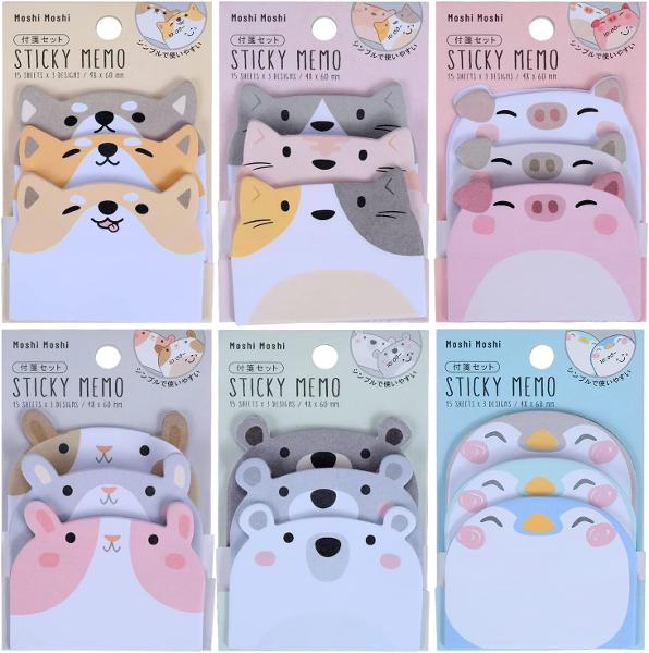 Animal Shaped Sticky Notes 3 pack; $2.39