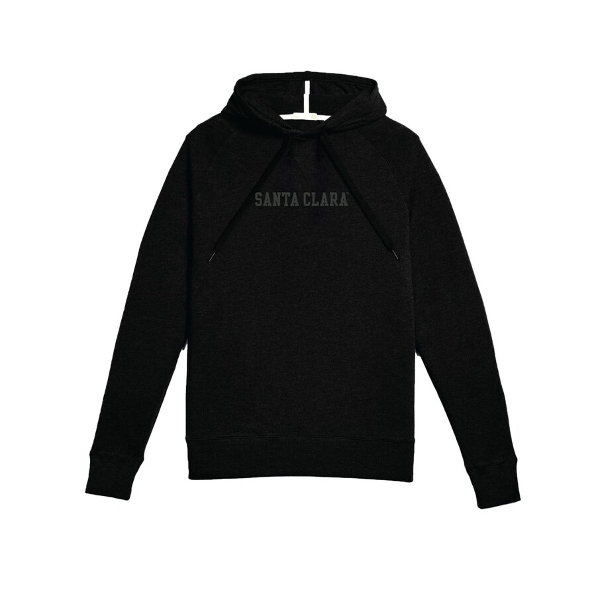 image of: Santa Clara Broncos Varsity French Terry Hood, Black