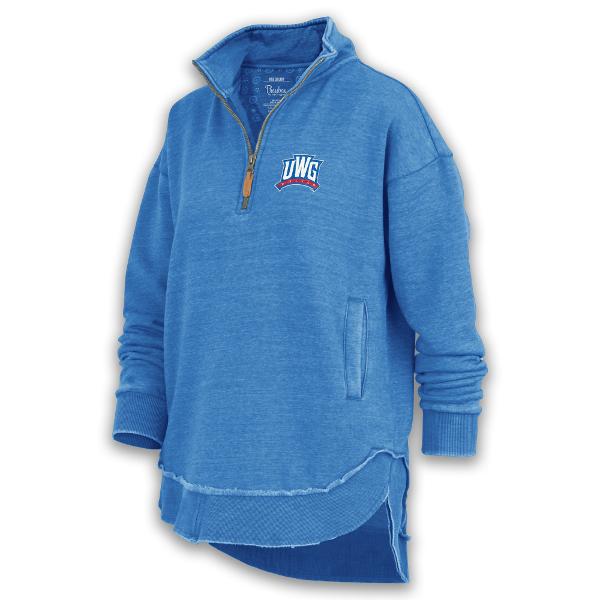 ATHLETICS LOGO "NORTHFOLK SOJOURN" 1/4 VINTAGE FLEECE; $69.99