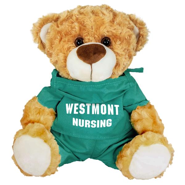 Mascot Factory Nursing Bears with Scrubs; $22.95