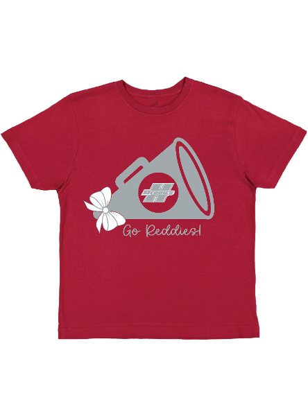 Go Reddies Cheer Youth Jersey Short Sleeve Tee; $24.99