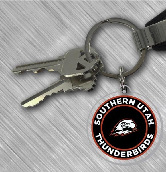 CDI SOU/THOR ROUND ACRYLIC KEY TAG; $4.59