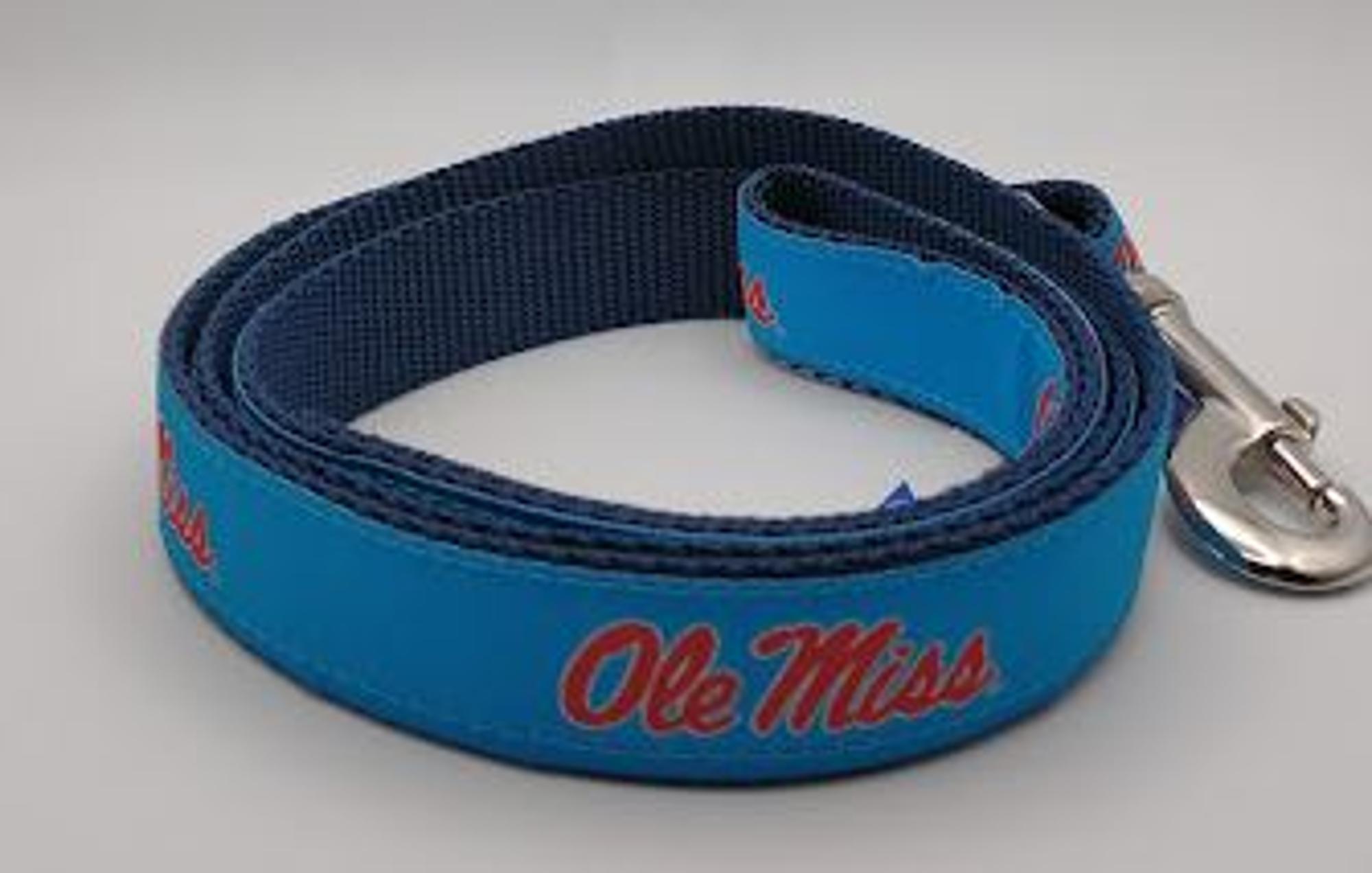 image of: Ole Miss Dog Leash 4ft