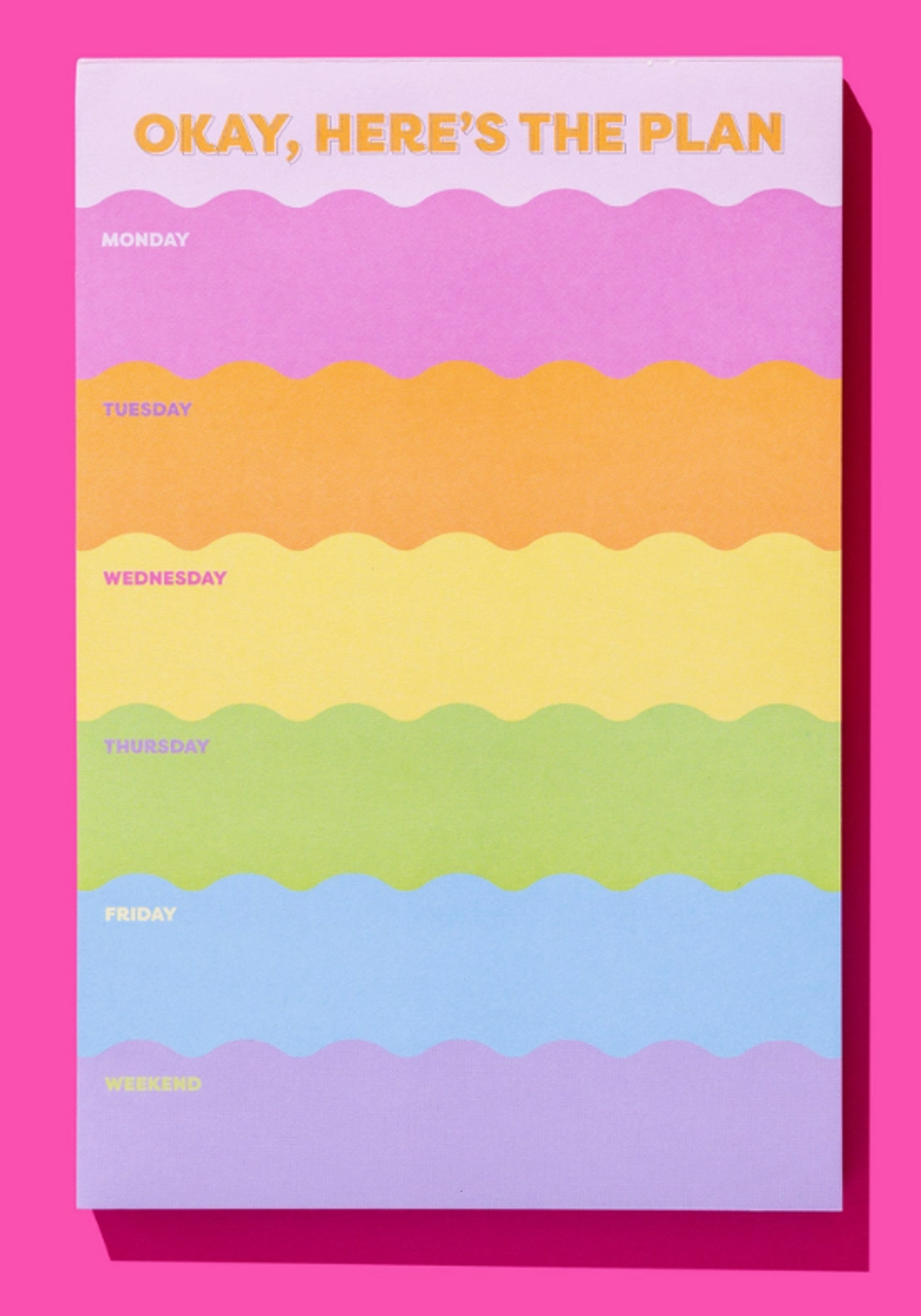 Product image 1 of 1 for Taylor Elliott Designs Large List Pad, Weekly Planner, 100 Sheets