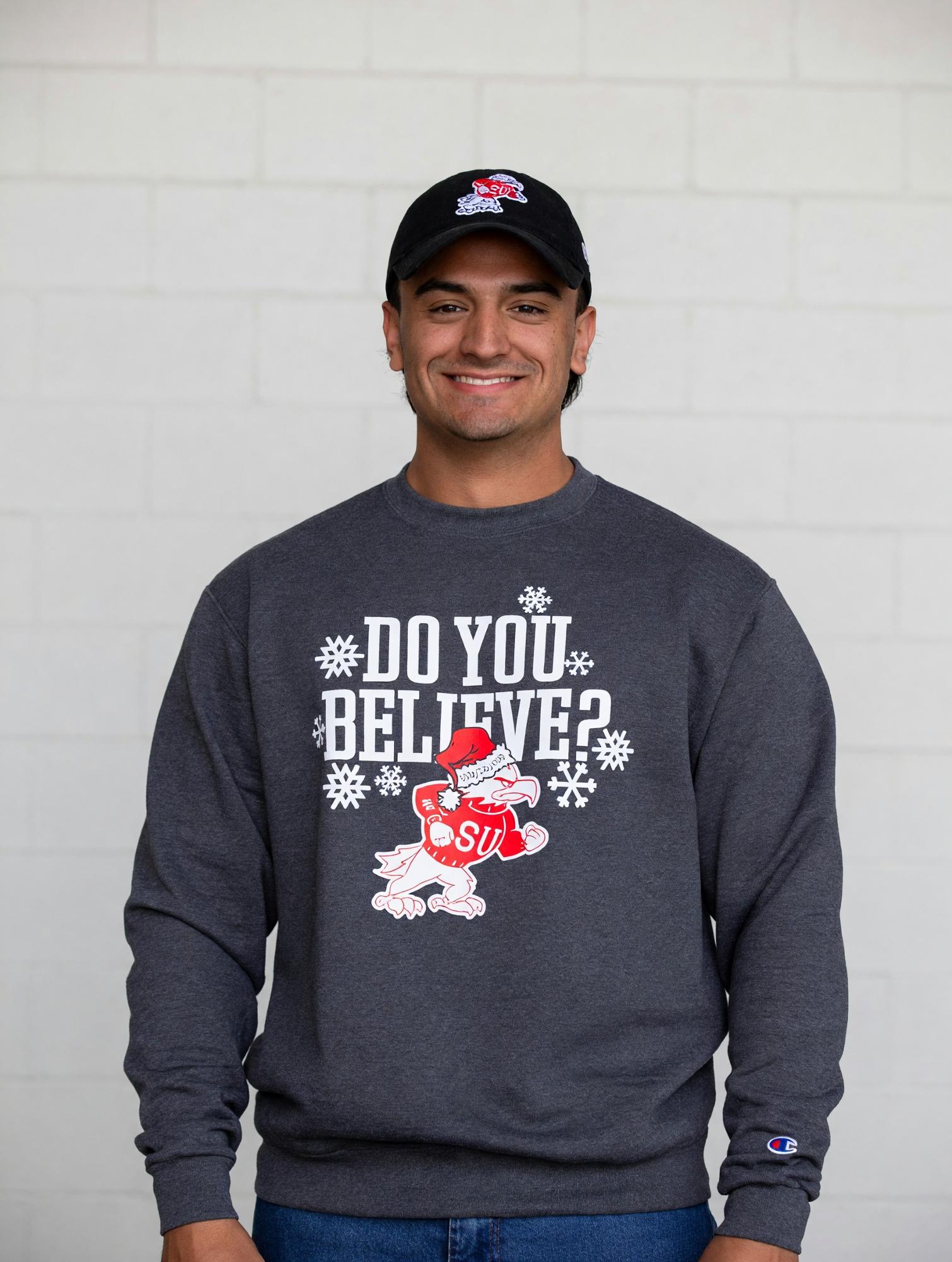 Product image 1 of 1 for SUU Fighting Bird Christmas Crew
