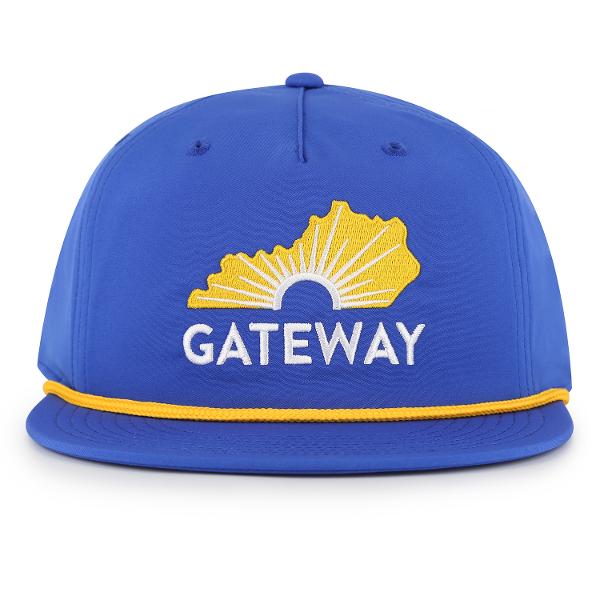 KGCTC HAT G202R 5 PANEL STATE LOGO ROPE; $29.99