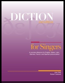 Cover image for DICTION FOR SINGERS