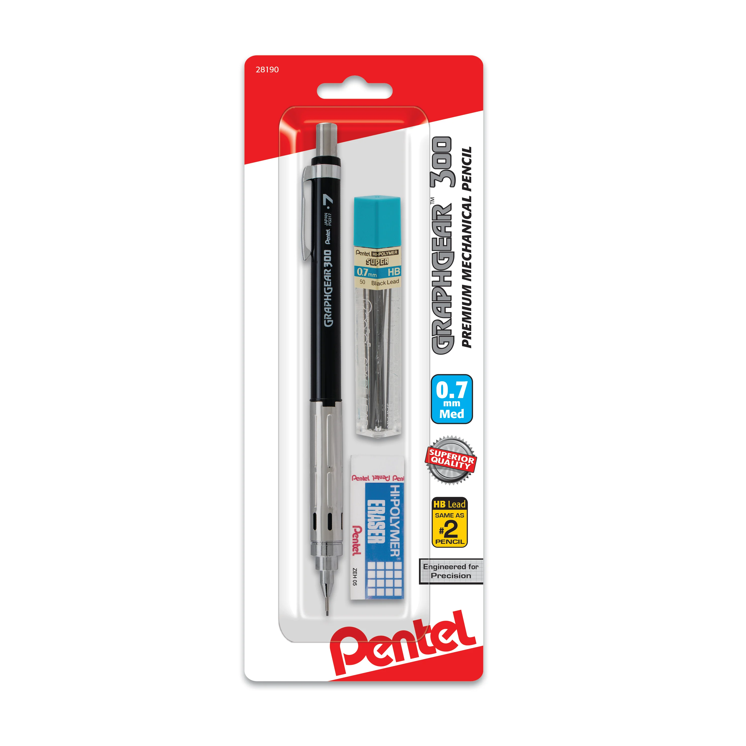 Product image 1 of 1 for Pencil Mechanical Graphgear 300 .7mm