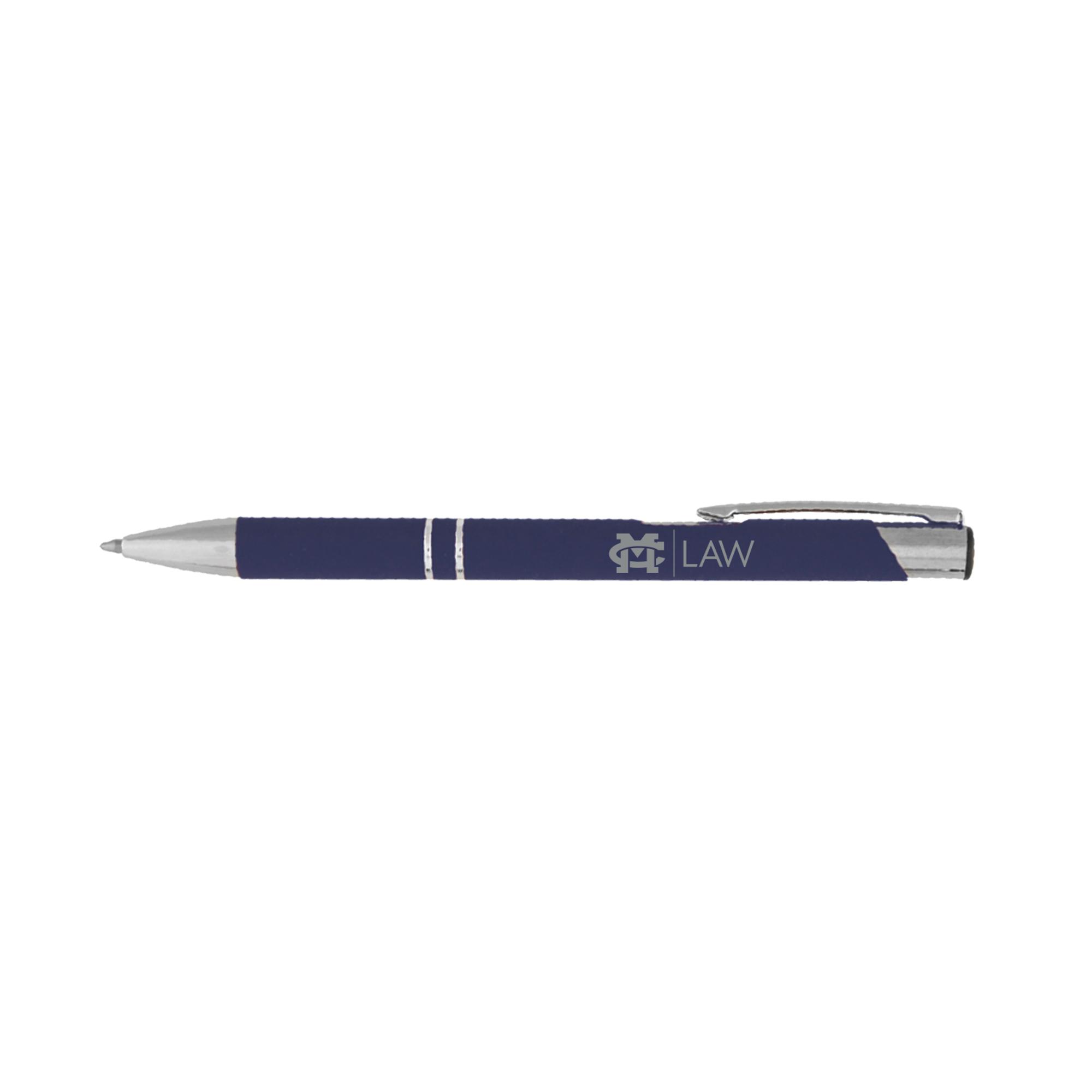 Product image 3 of 3 for MC LAW PEN BULK CHIC SOFT GRIP BLUE