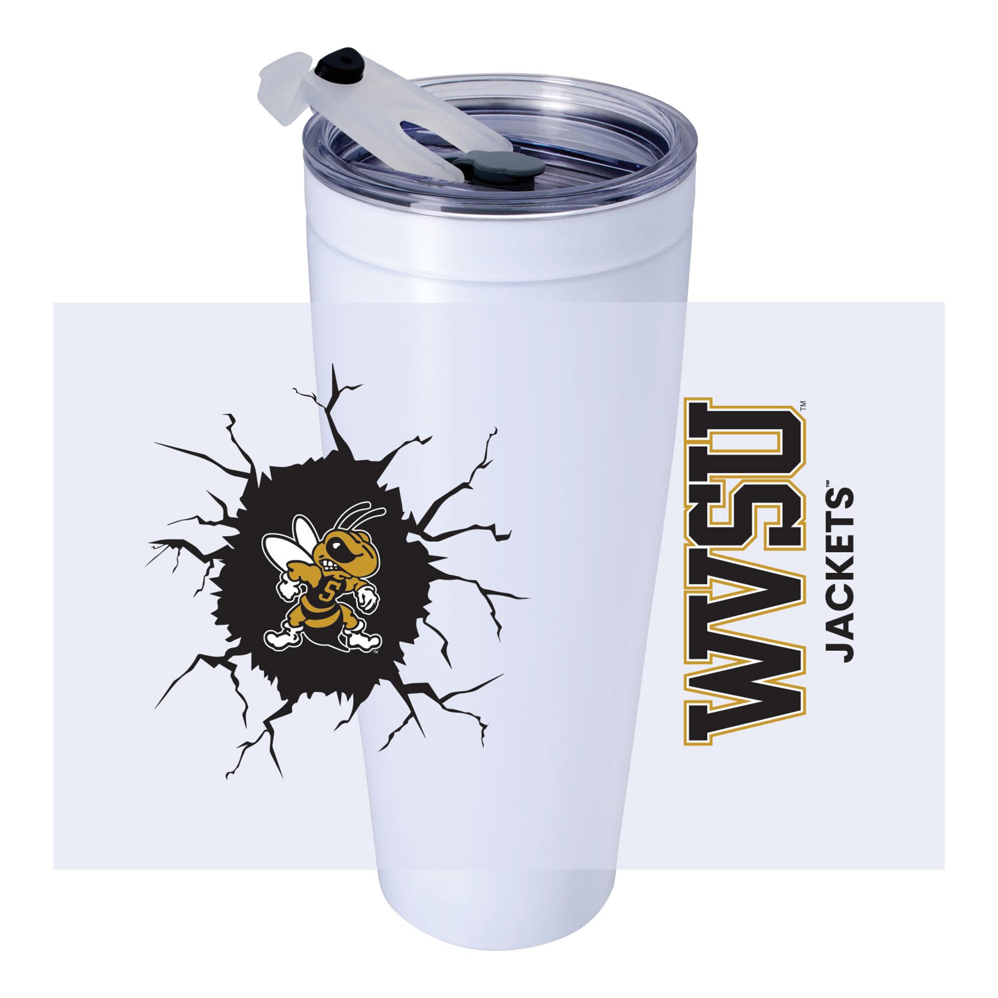 Product image 1 of 1 for TUMBLER - MCM White Mascot Crash