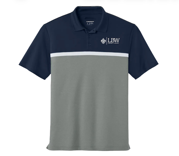 LBW POLO COLORBLOCK LCEMB; $61.99