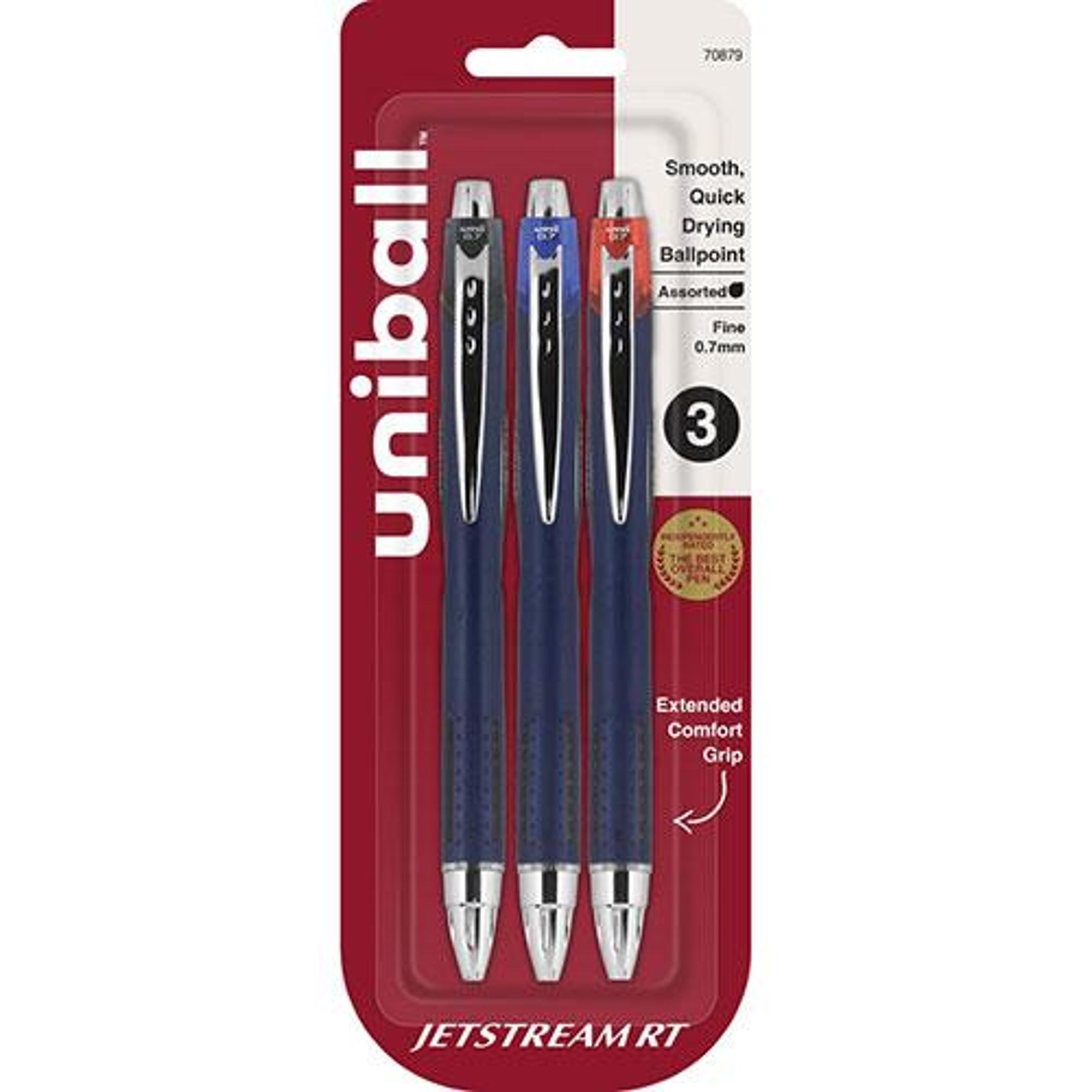 Product image 1 of 1 for PEN UNIBALL JETSTREAM FINE POINT 3 COLOR