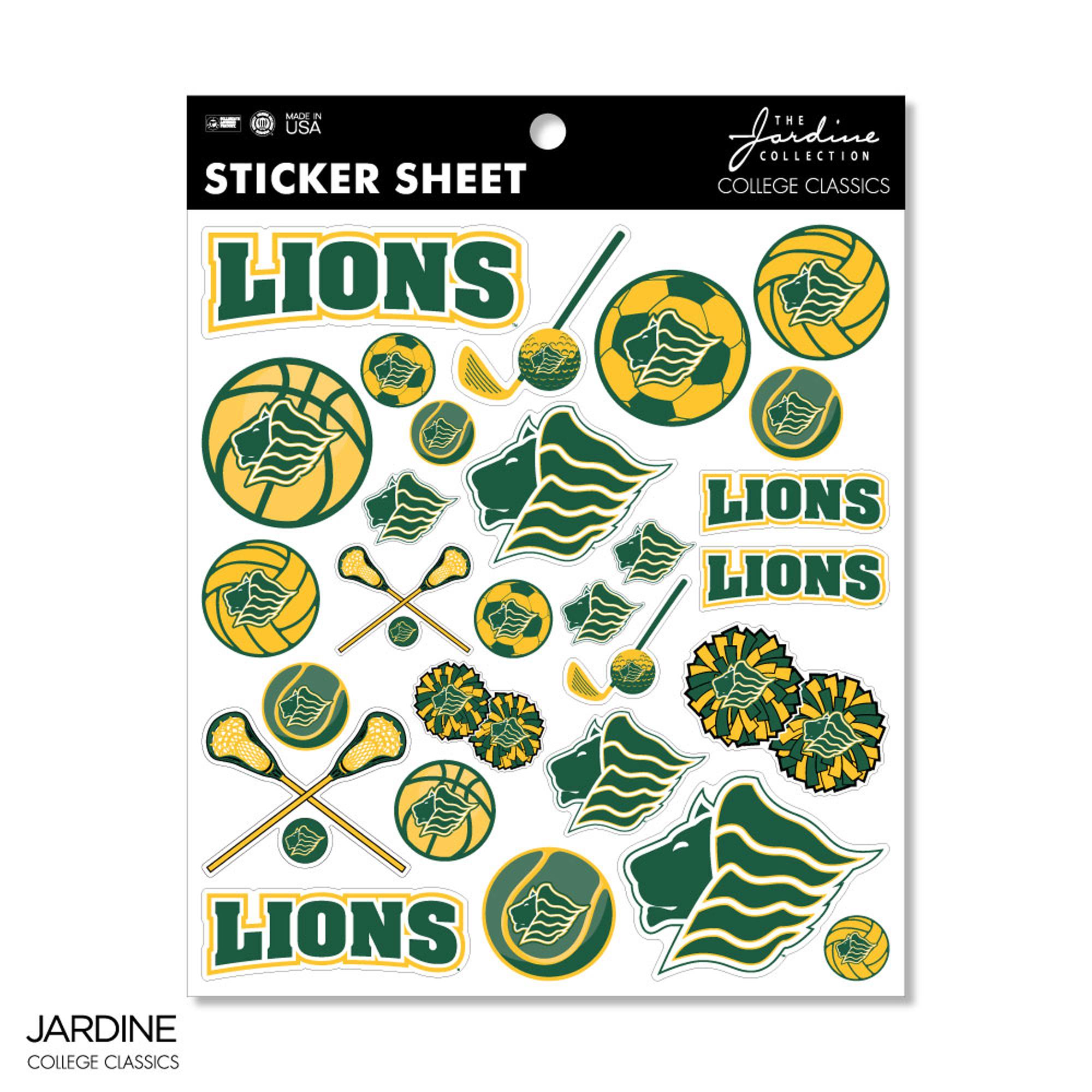 Product image 1 of 1 for LEO STICKER SHEET