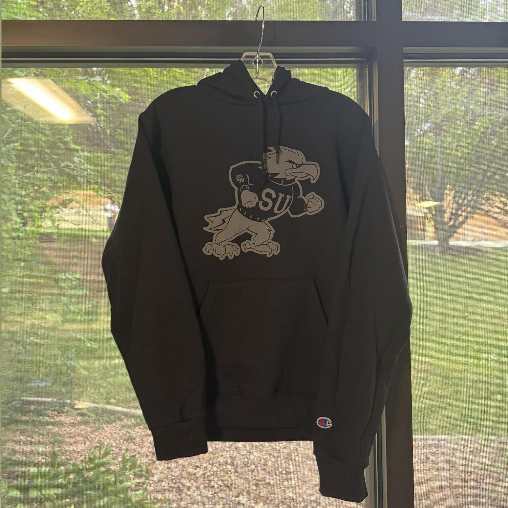 Variant 4 of 7 for CHAMPION HOOD BLACK FIGHTING BIRD