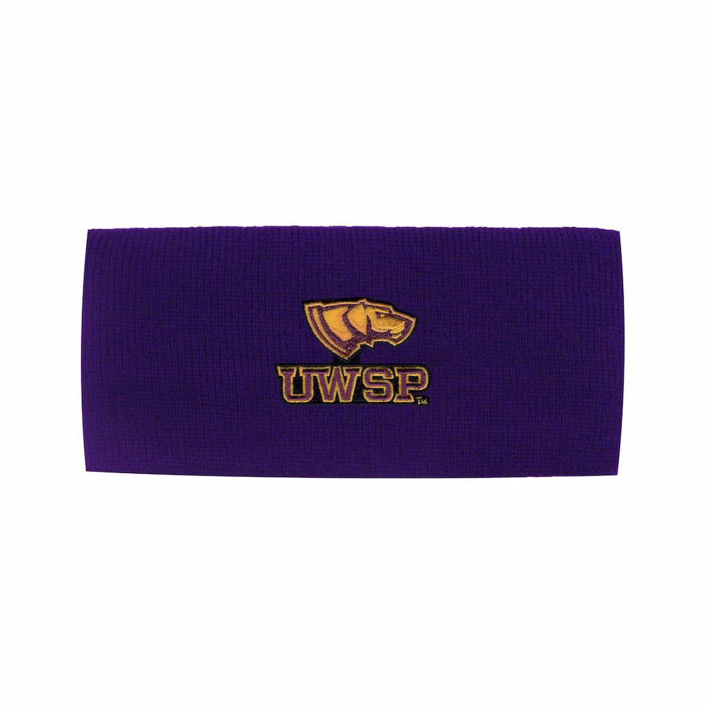 Product image 1 of 1 for University of Wisconsin Stevens Point Polar Headband, Purple