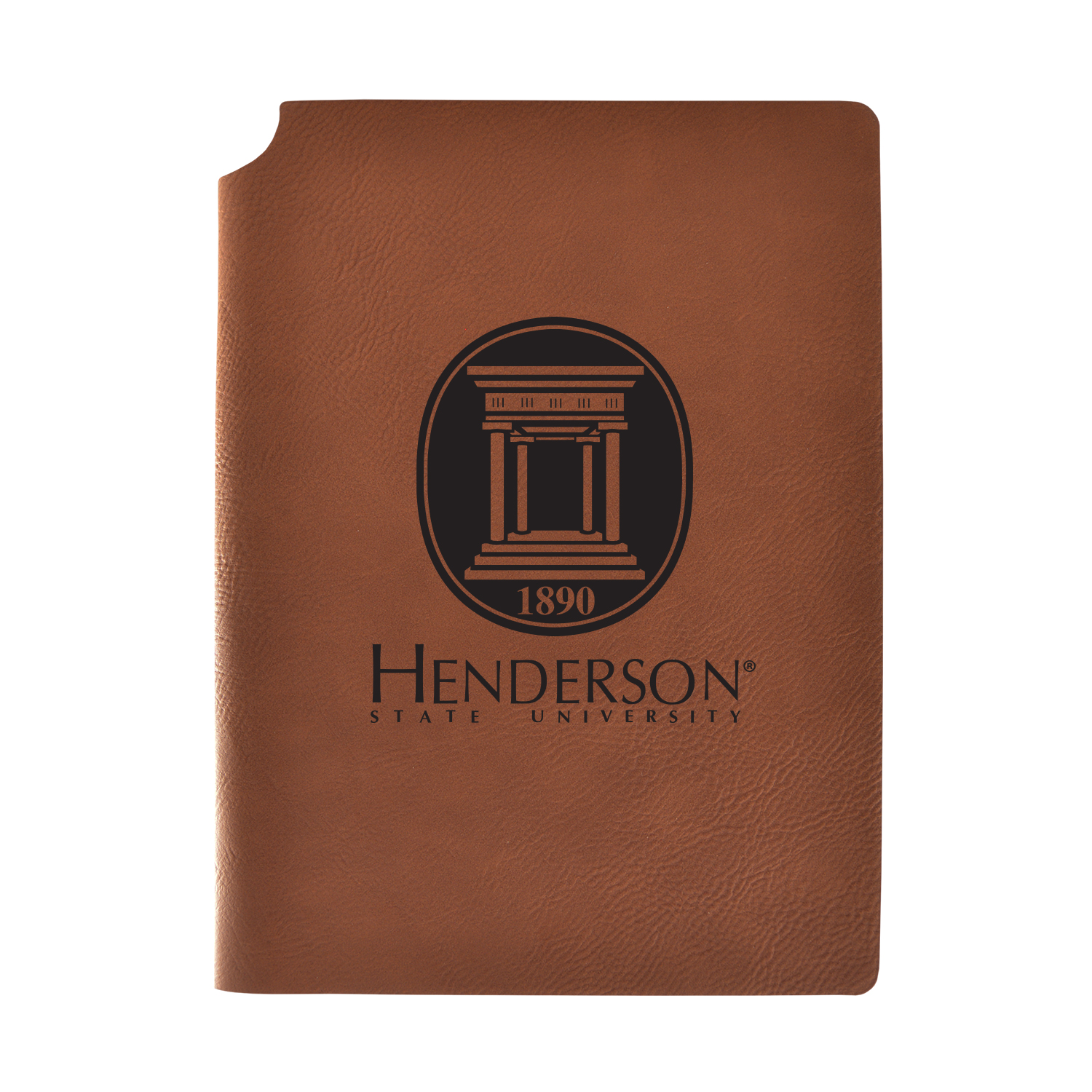 image of: HSU Velour Journal With Pen Holder