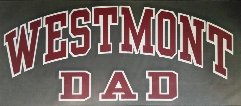 image of: Color Shock Westmont Dad Decal