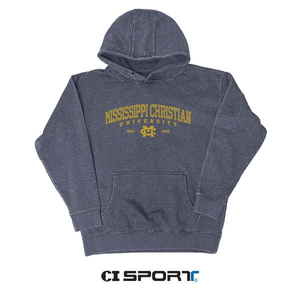 MCU HOODIE Throwback Denim; $56.99