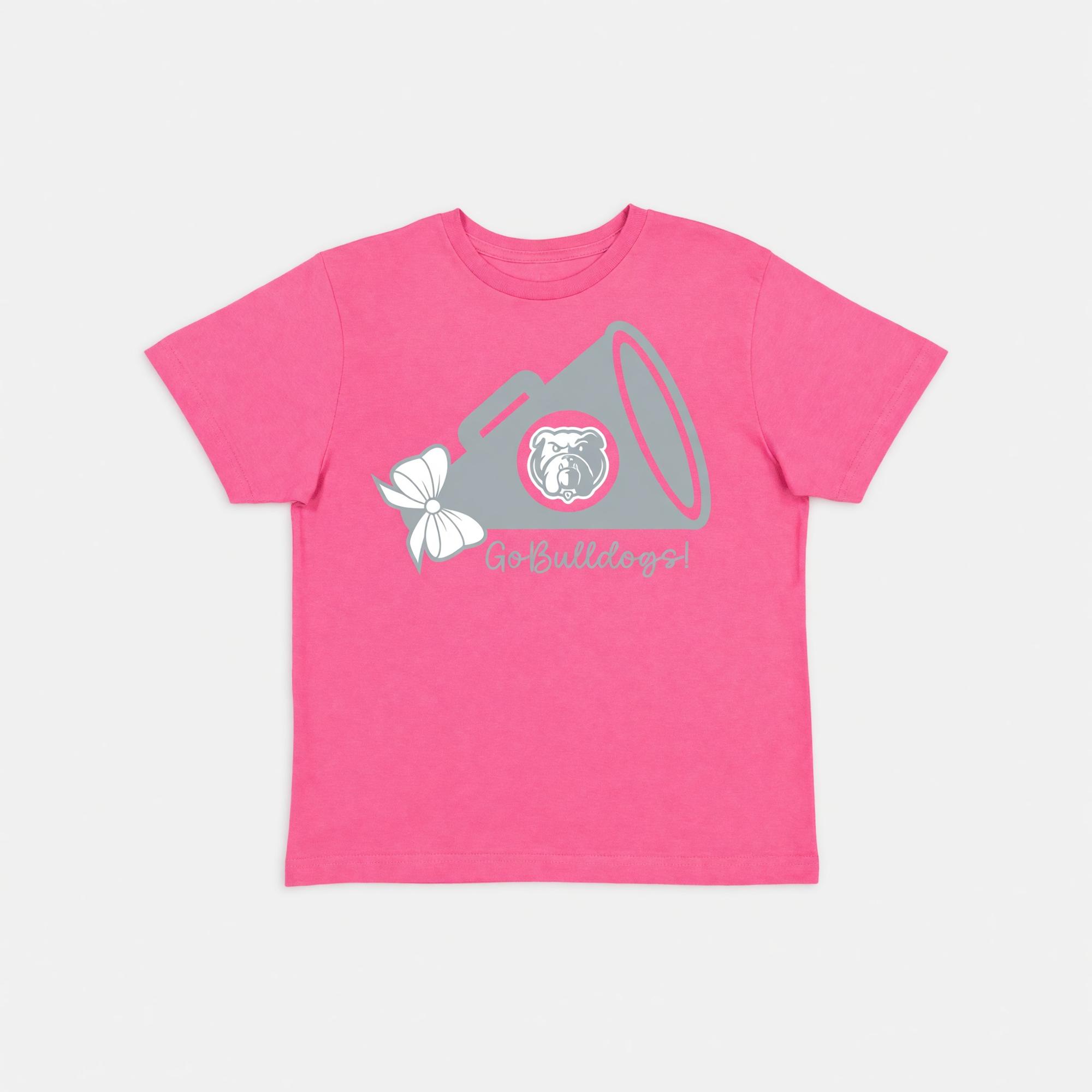 Product image 2 of 2 for Go Bulldogs Cheer Youth Jersey Short Sleeve Tee