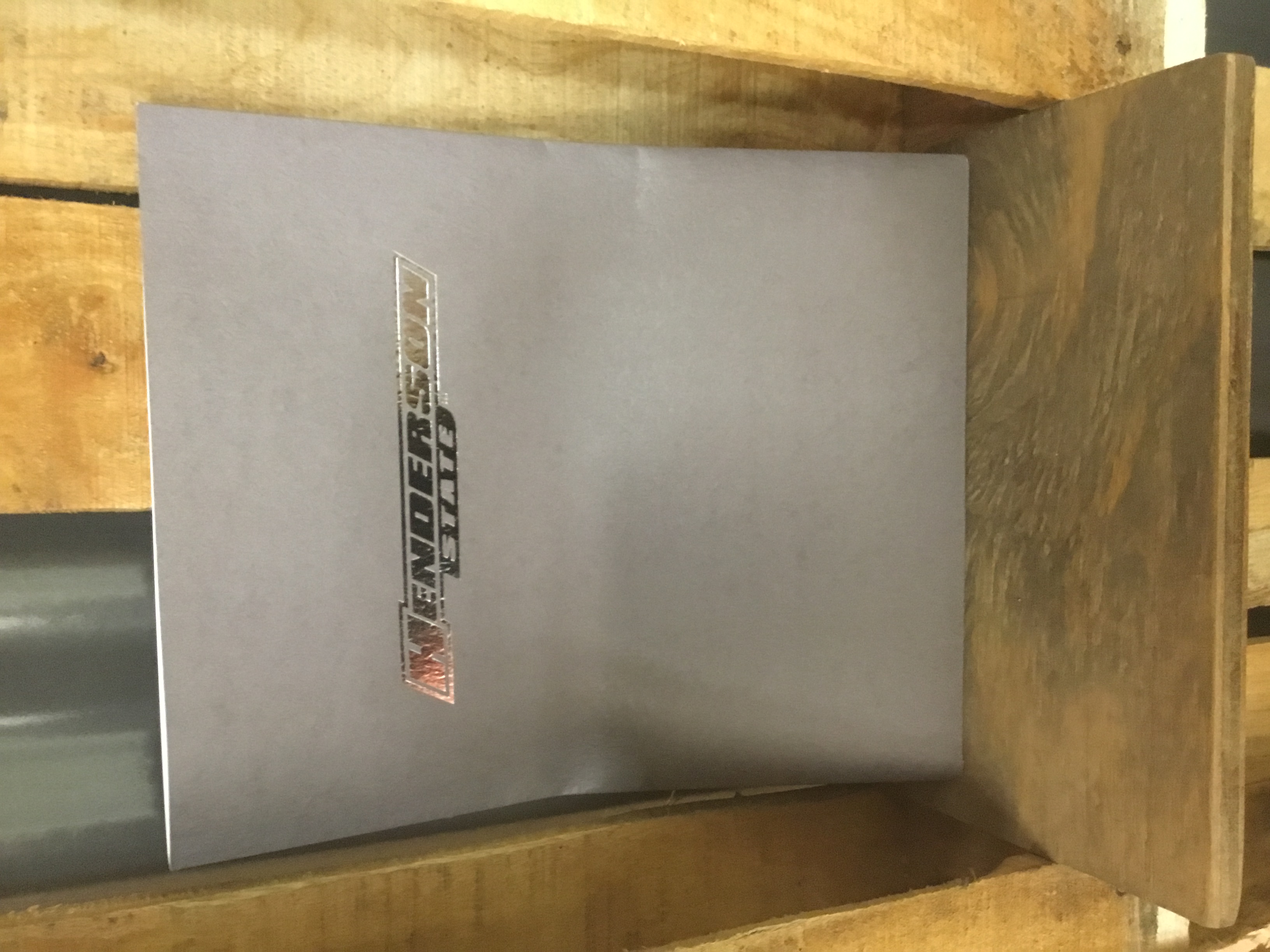 image of: Henderson State Paper Folder