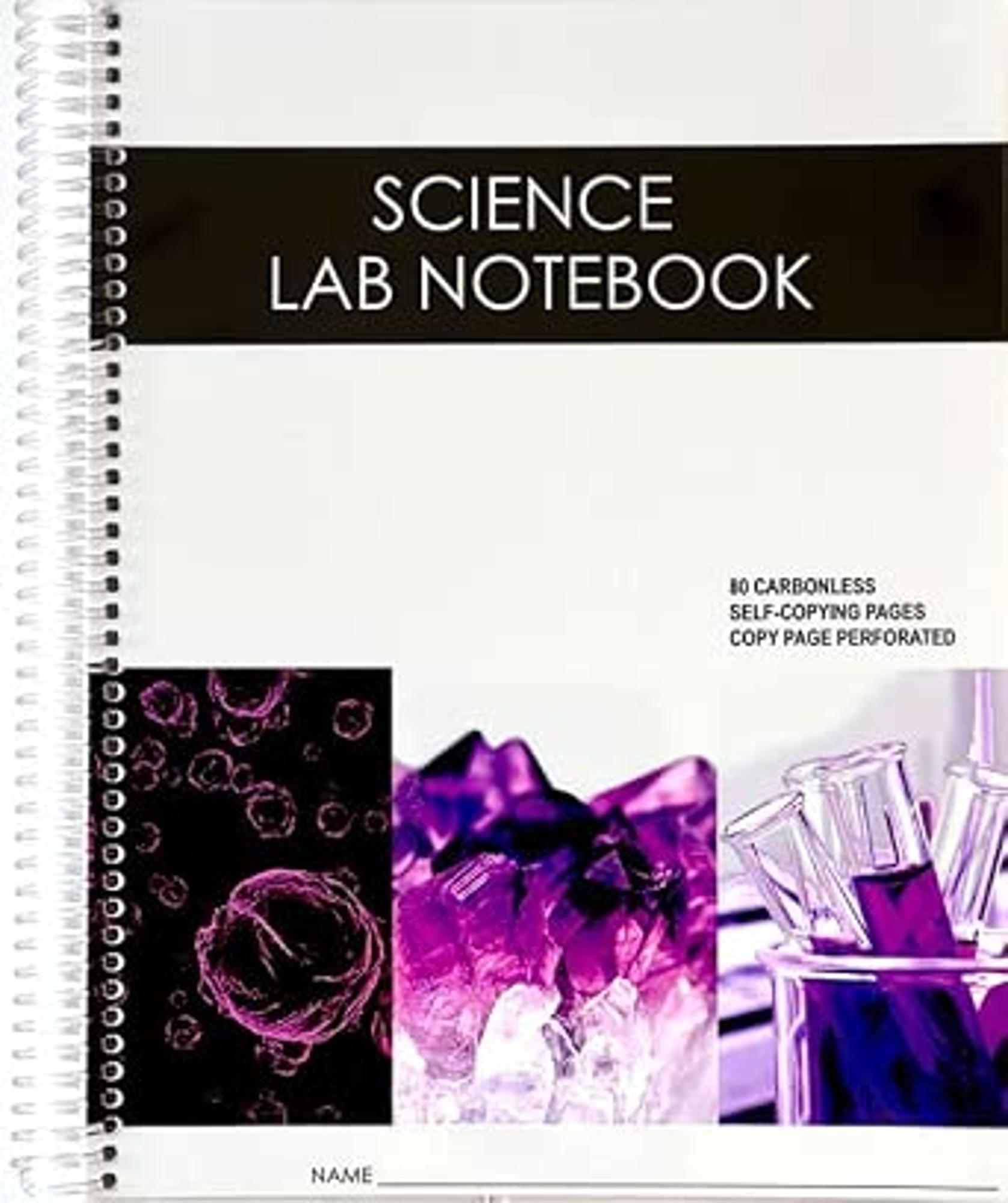 Cover image for Science Notebook Spiral Bound 75 Carbonless Pages