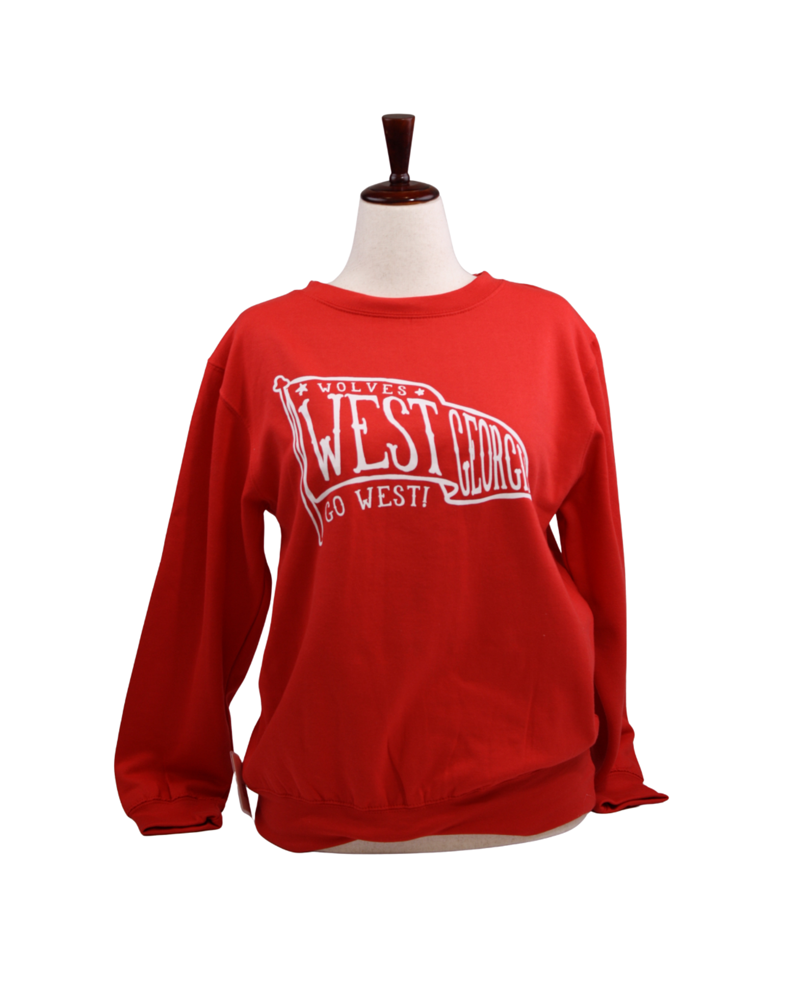 image of: UWG PENNANT CREWNECK SWEATSHIRT