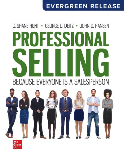 Cover image for Professional Selling