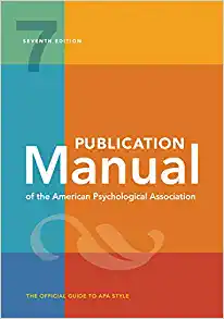 Cover image for PUBL.MAN.OF AM.PSYCH.ASSOC. (PB)