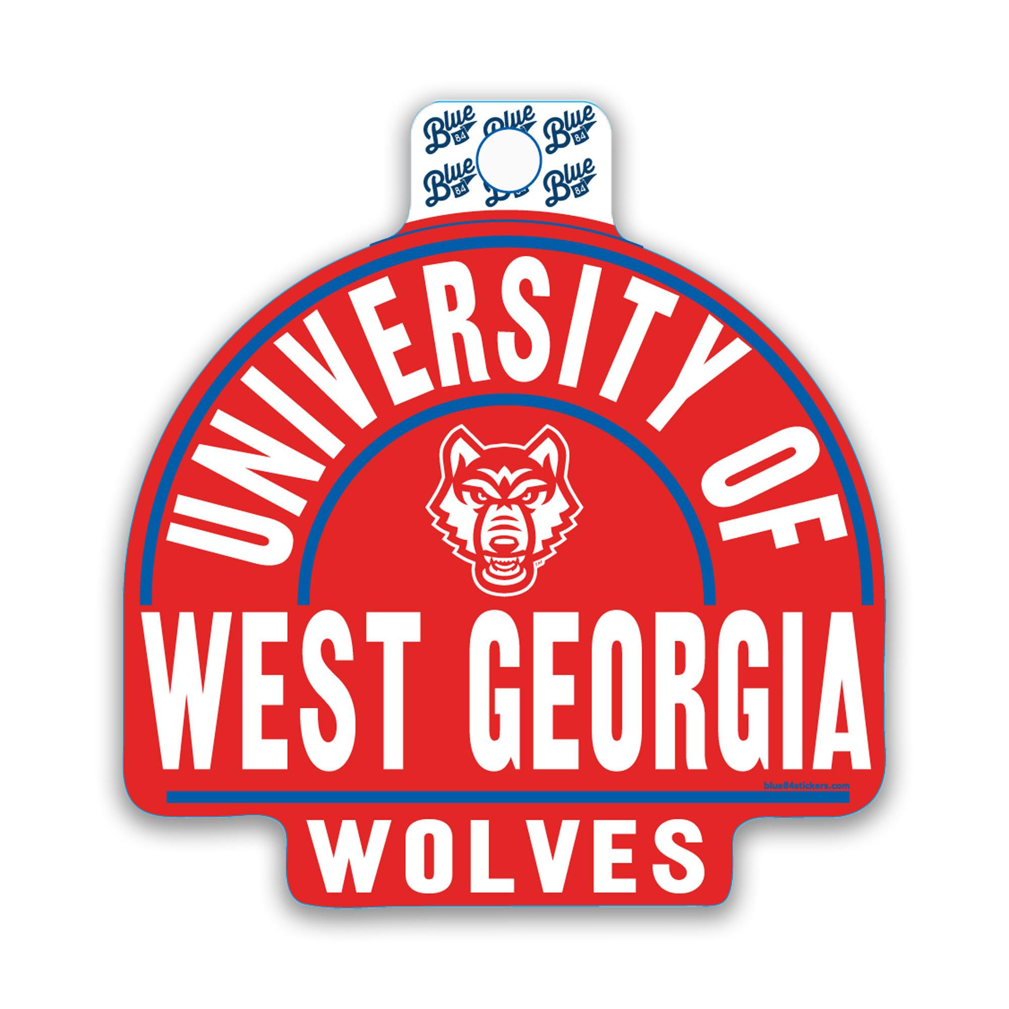 image of: UNIV. WEST GA UNSPEAKABLE STICKER