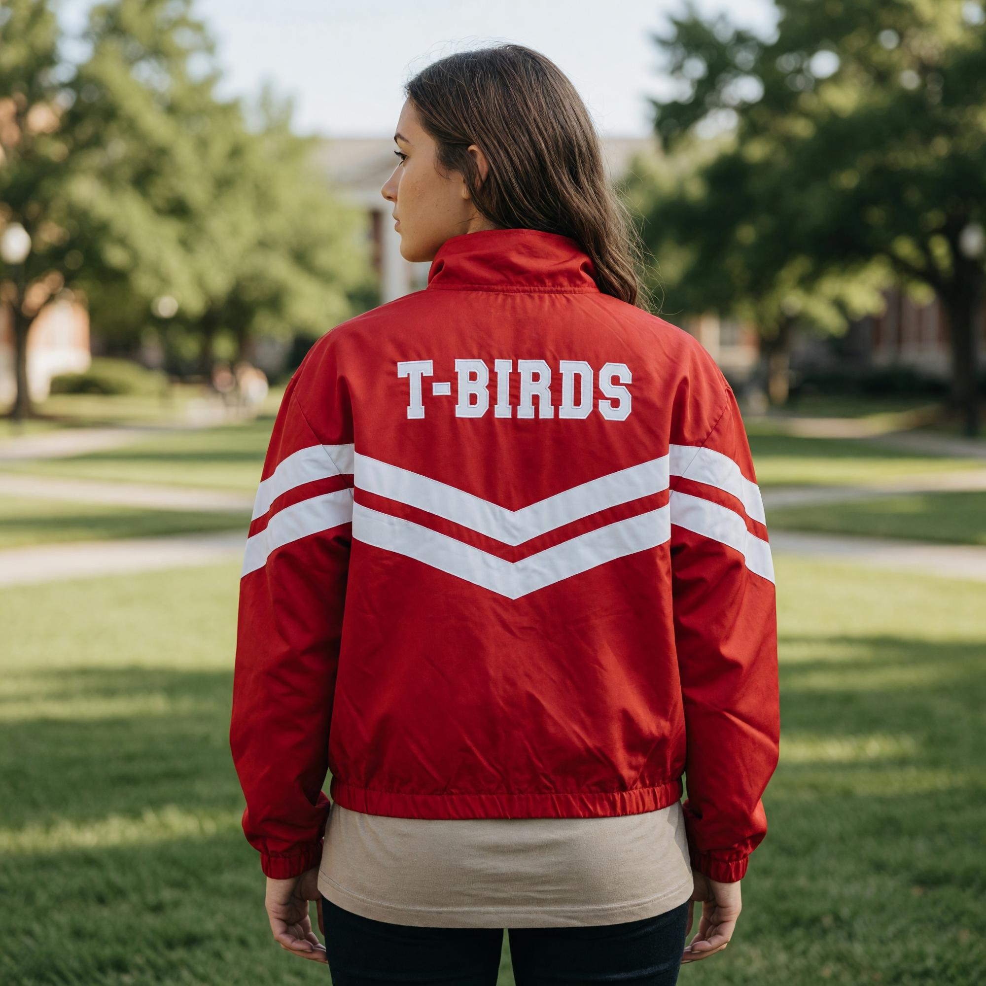 Product image 3 of 4 for COLLSSEUM WOMENS RED/WHITE SUU/THOR JACKET