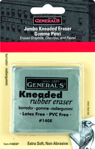 Generals Jumbo Kneaded Eraser by General Pencil Company, Inc. | Rebel ...