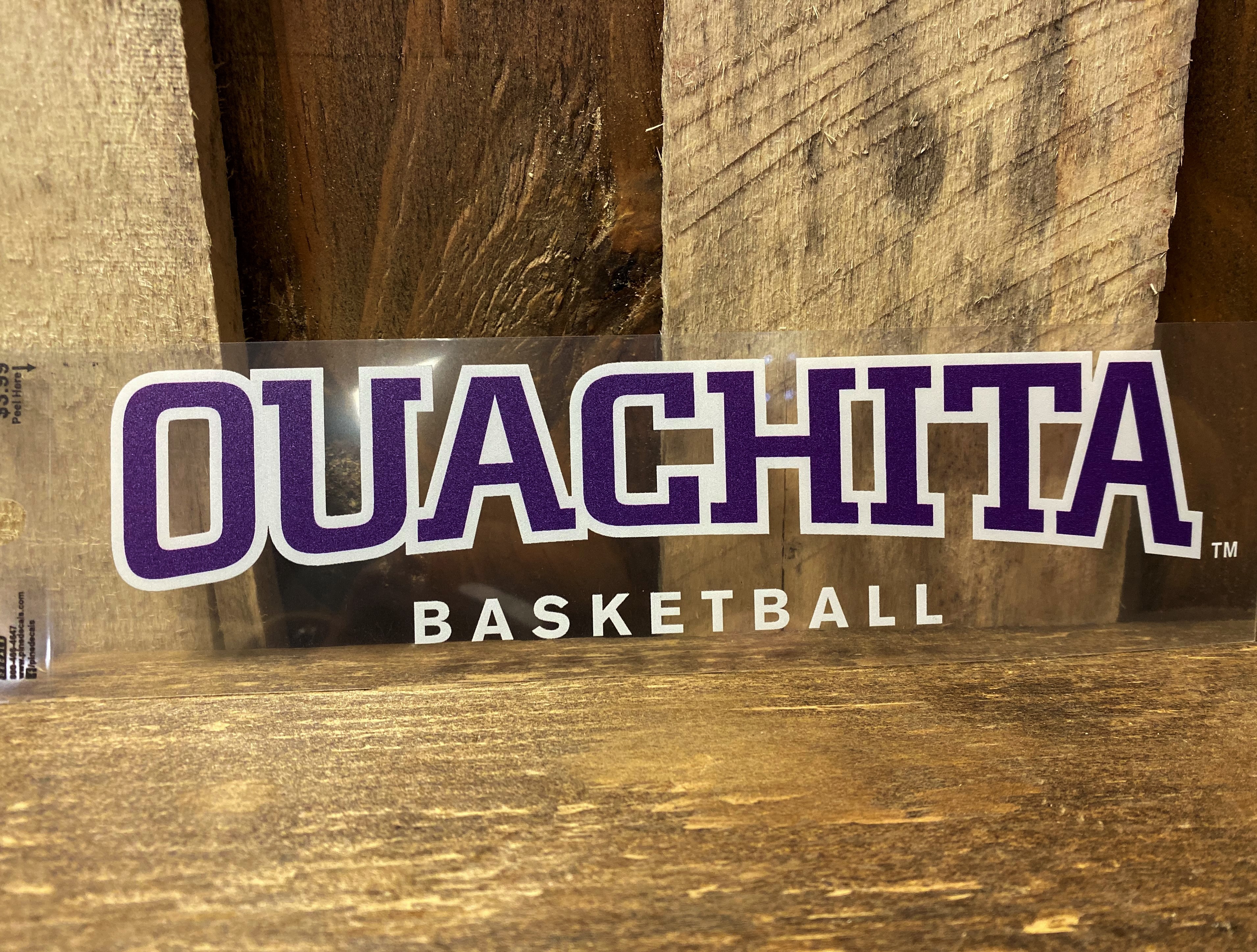 image of: * FINAL SALE * Ouachita Basketball Decal