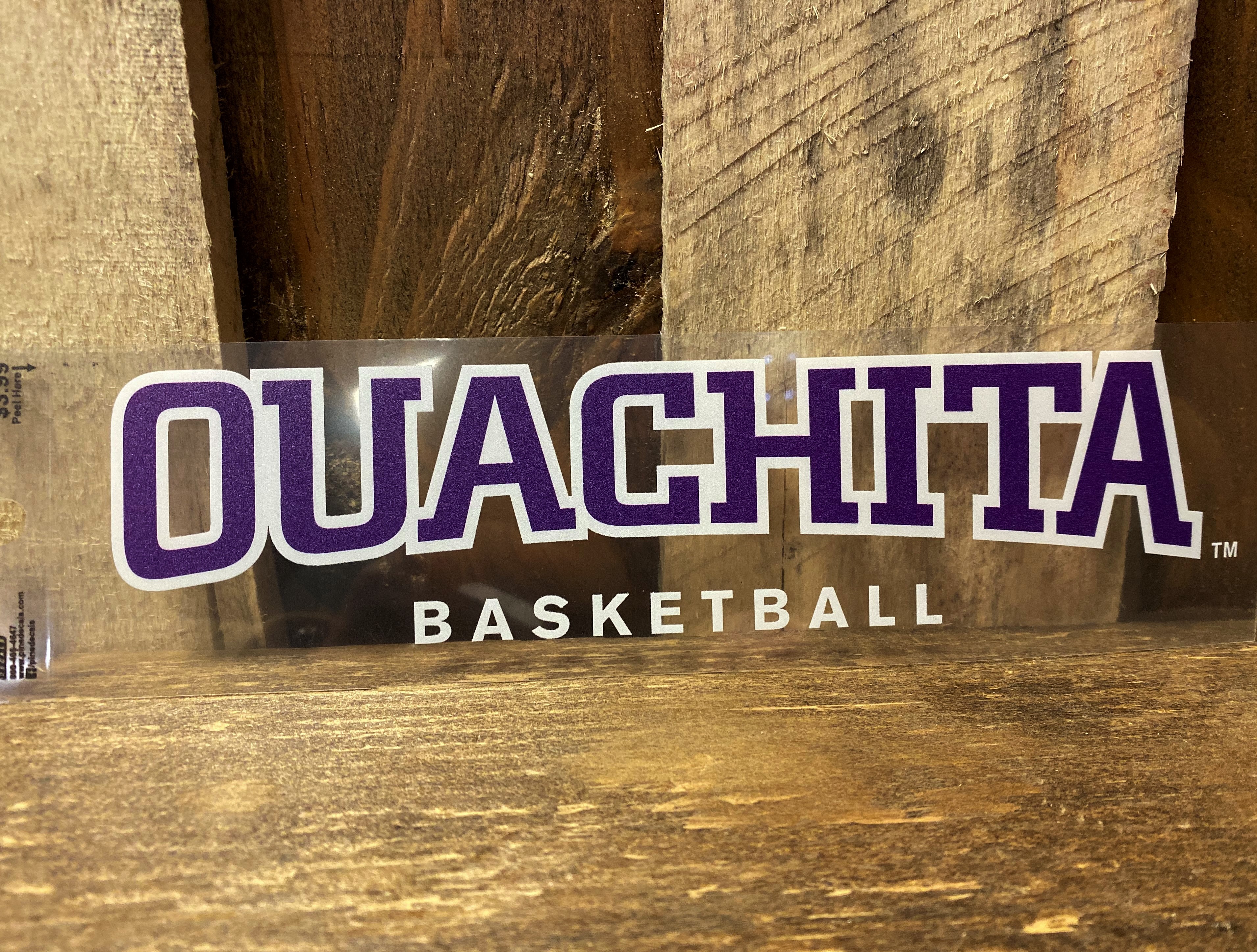 image of: Ouachita Basketball Decal