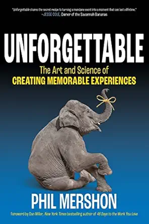 Cover image for Unforgettable: The Art and Science of Creating Memorable Experiences