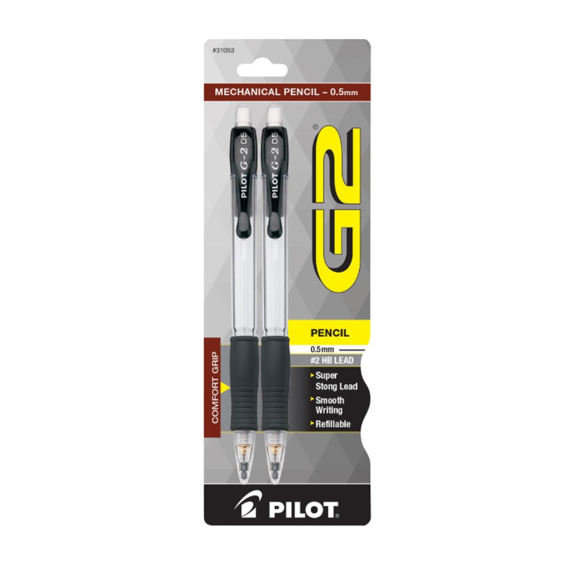 Product image 1 of 1 for Pilot G2 .5mm Mechanical Pencil, 2 Pack, Black