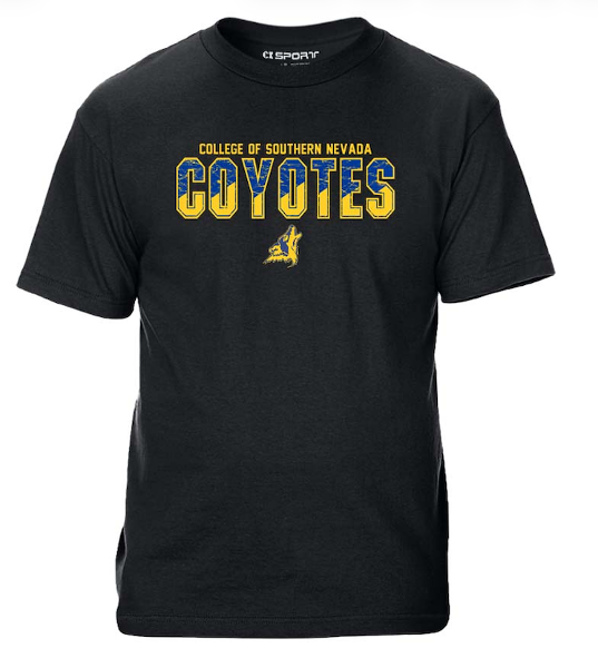 CSN SS TEE HIGHLAND DBL COLOR BLK; $19.99