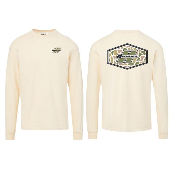 Reddies Camo Print Coastal Color Long Sleeve; $34.99