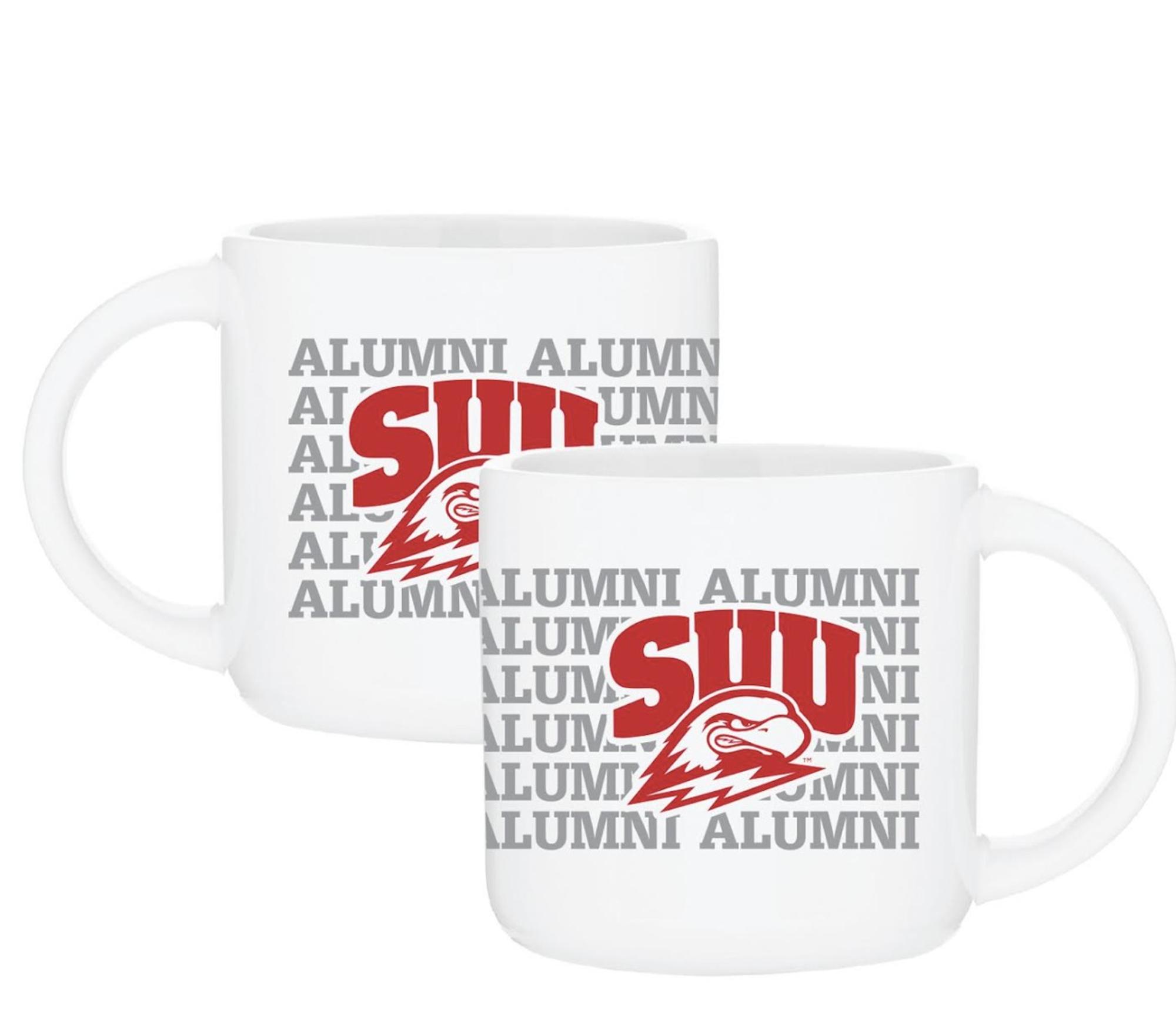image of: JULIA GASH MUG SUU ALUMNI  WHITE