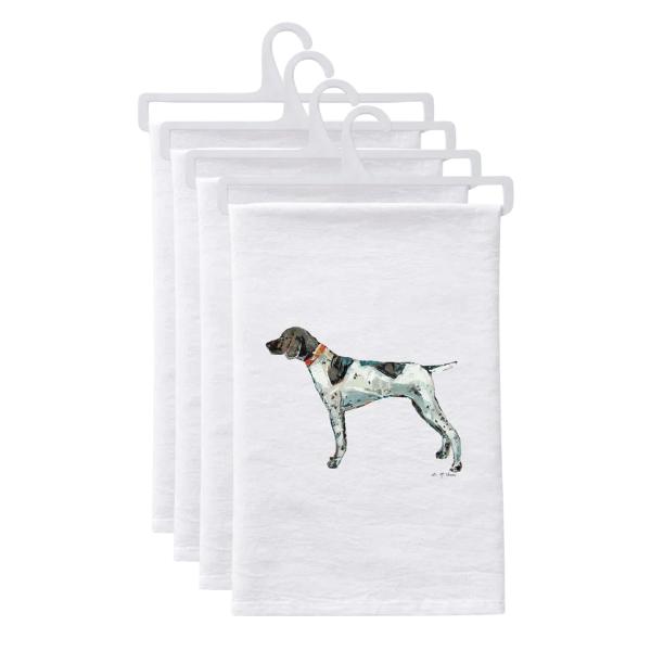 German Shorthaired Pointer Standing Tea Towe; $19.98
