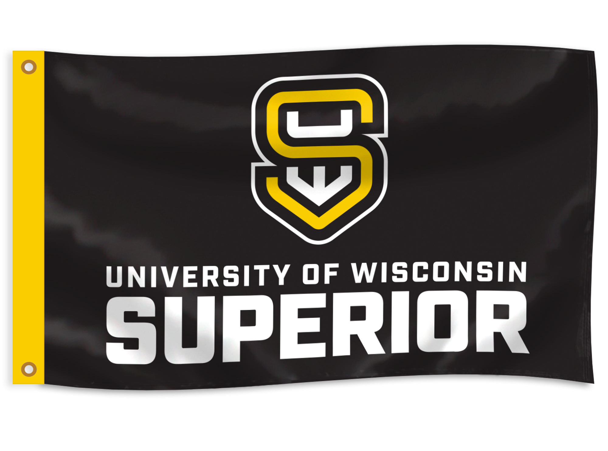 Product image 1 of 2 for UWS 3x5 FLAG SCHOOL LOGO