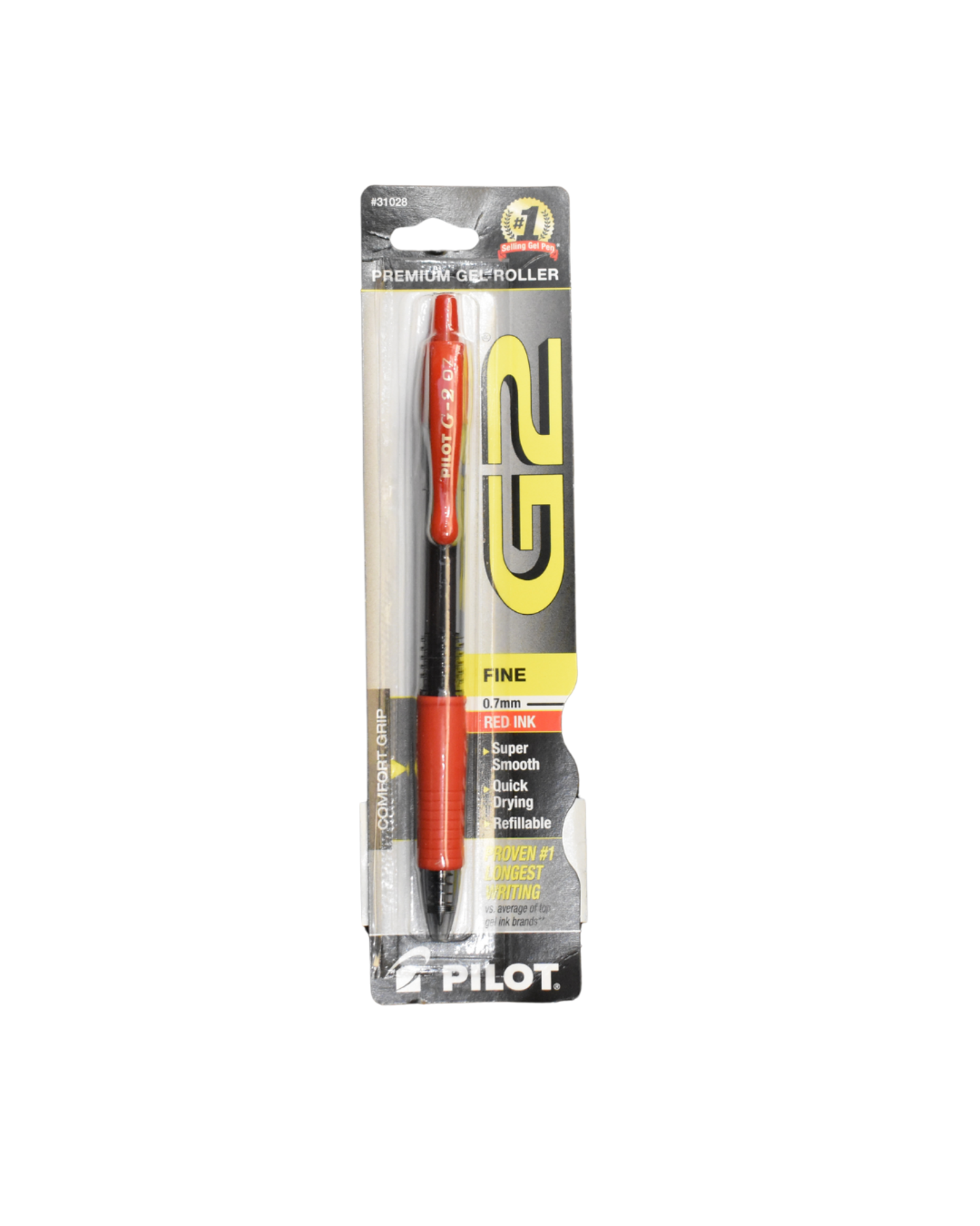 image of: G2 GEL PEN XFINE RED 1PK