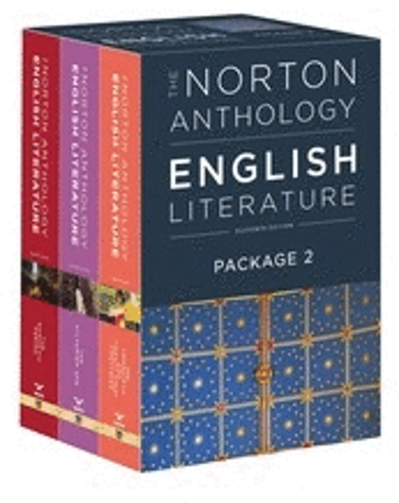 Cover image for THE NORTON ANTHOLOGY OF ENGLISH LITERATURE 2 (Volumes D-E-F)