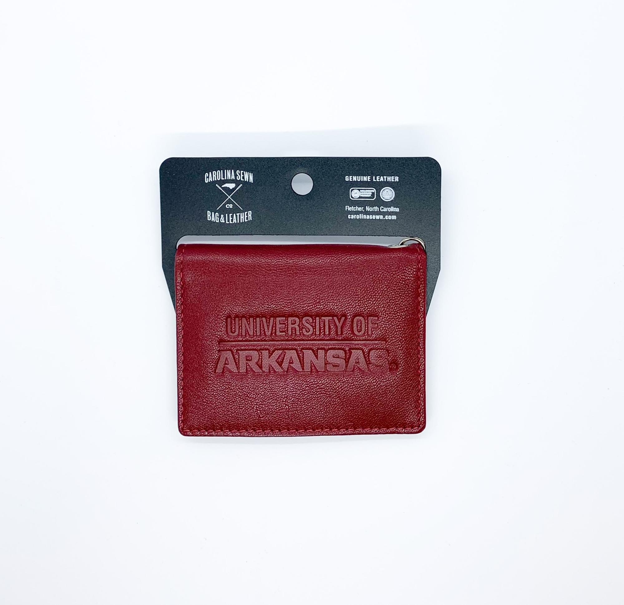 image of: University of Arkansas ID Holder- Red