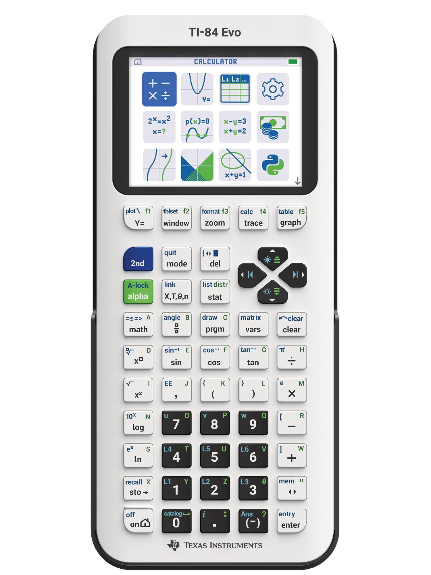 Variant 6 of 6 for TI - 84 EVO Graphing Calculator w/USB-C