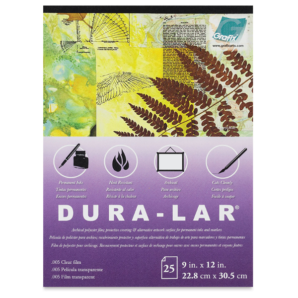 SINGLE SHEET Duralar Acetate 9x12; $0.60